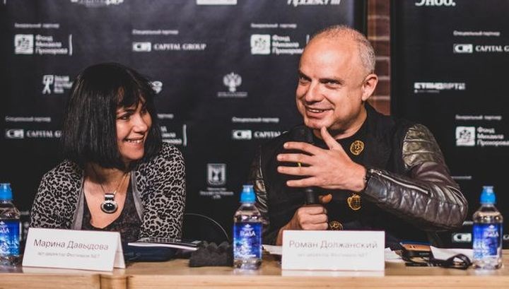 Марина Давыдова и Роман Должанский. Фото: tvkultura.ru