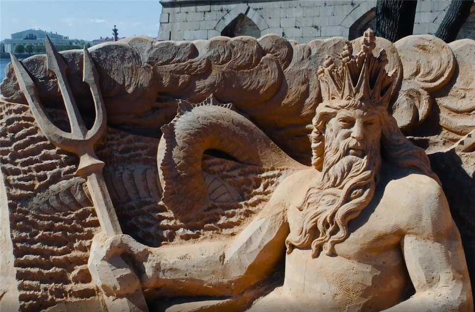 В Санкт-Петербурге открывается международный фестиваль песчаных скульптур 