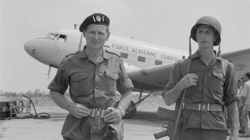 Майкл Хоар с телохранителем, 1964 год. Фото: GETTY IMAGES