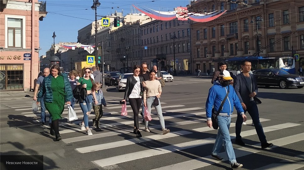 Питер улицы люди