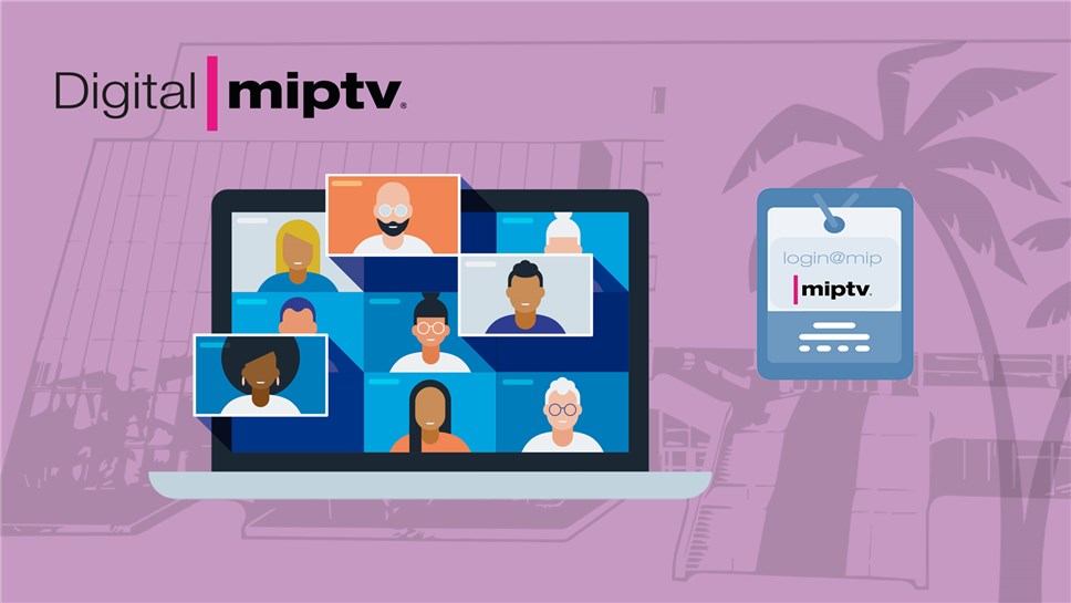 Плакат онлайн-рынка Digital MIPTV