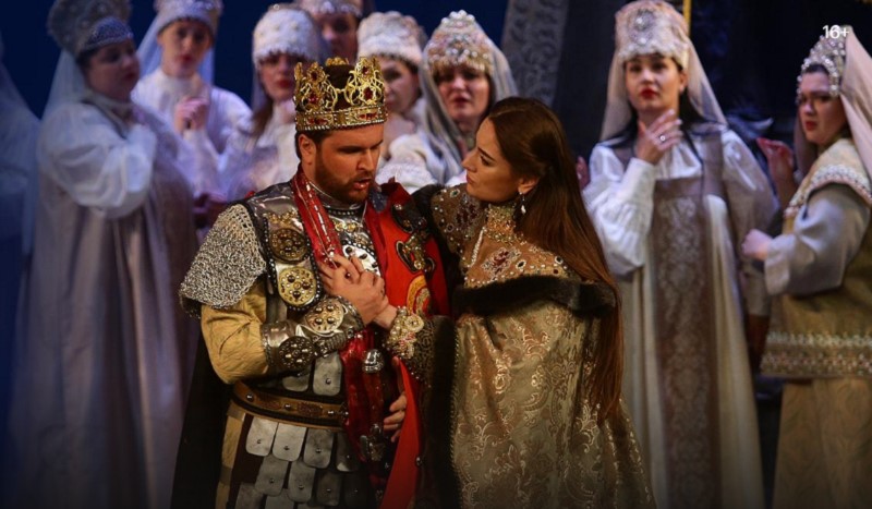 Сцена из оперы "Князь Игорь". Фото: bolshoi.ru