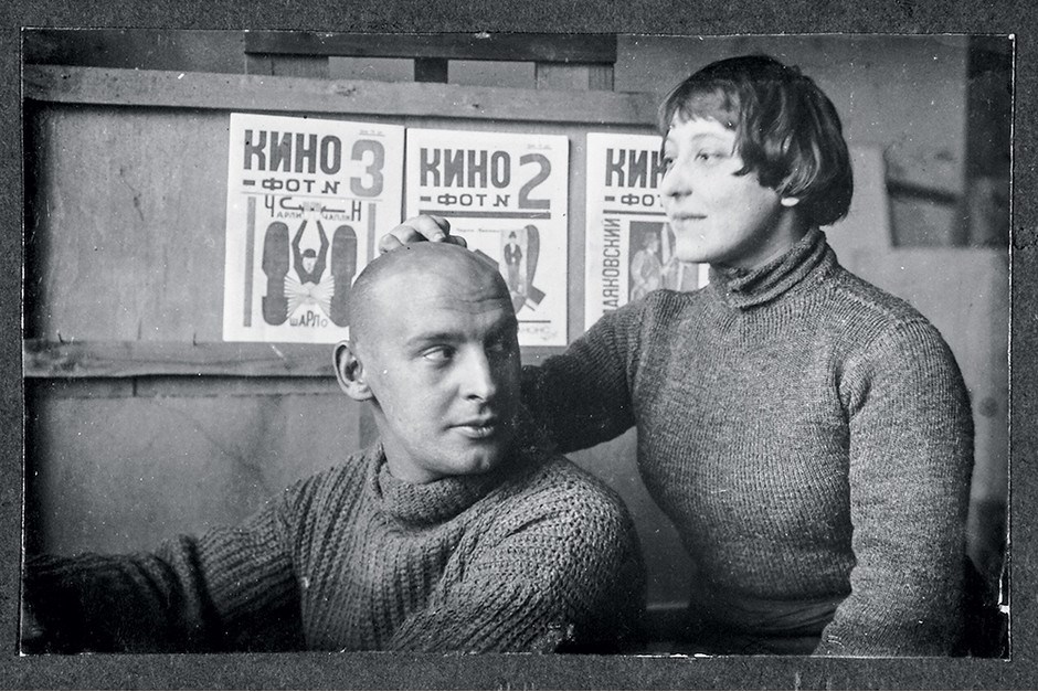 А. Родченко с супругой В. Степановой. Фото: http://www.elle.ru/