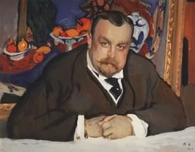 Портрет Ивана Абрамовича Морозова. Валентин Серов (1910)