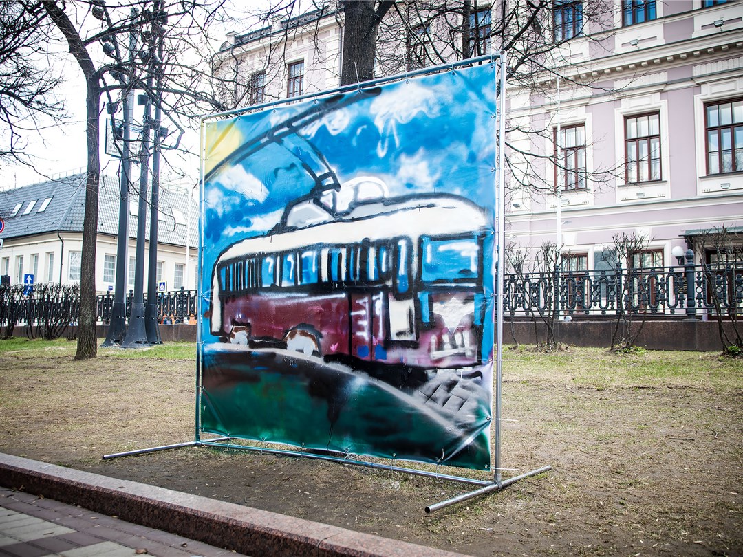 Праздник московского трамвая.Фото: Арина Депланьи