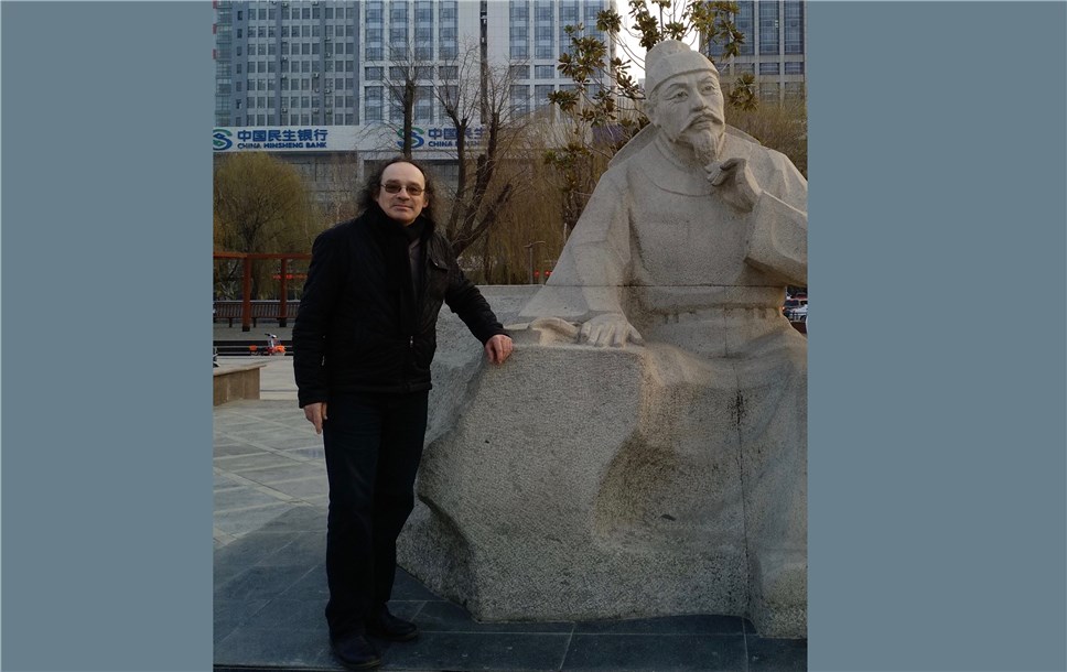 Владимир Зисман в Китае. Фото: из архива Владимира Зисмана