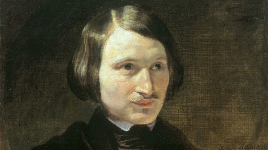 Николай Гоголь. Фото: Ф. Моллера, начало 1840-х годов.